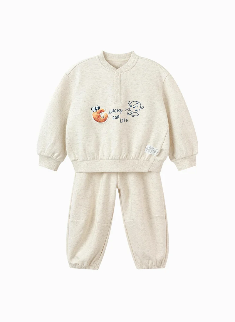 Toddler Boys Knit long sleeve suit
